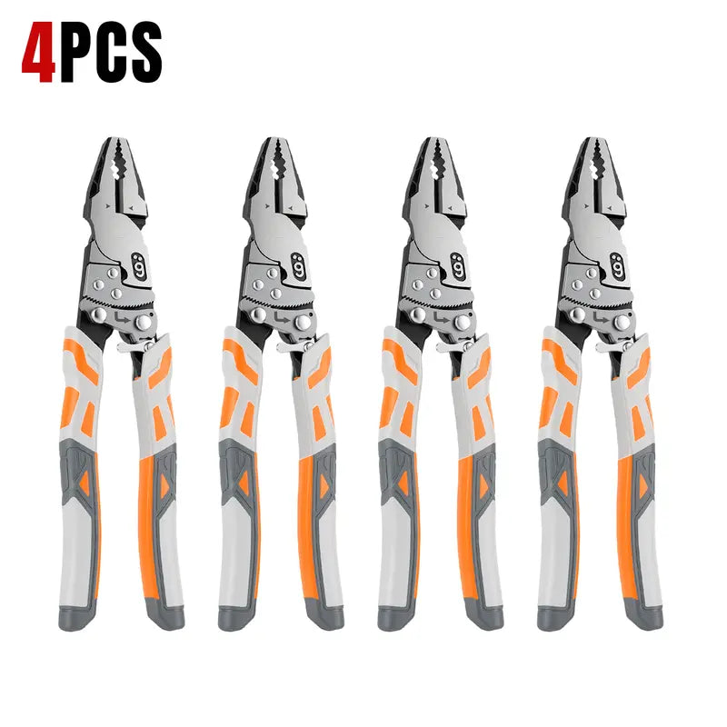 Self-Adjusting Ratchet Locking Pliers – Heavy-Duty Grip for Pipes, Nuts & Metalwork