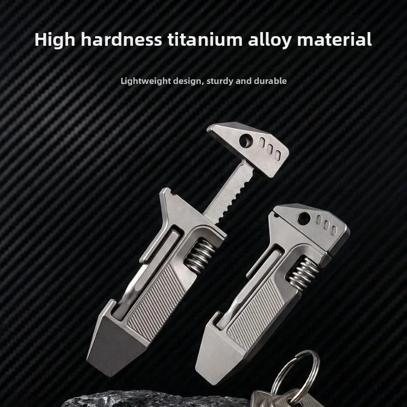 Titanium EDC Wrench Multi Tool with Screwdriver