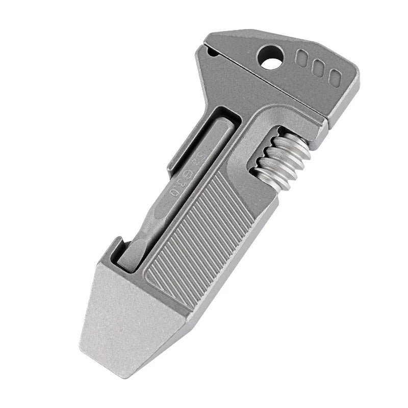 Titanium EDC Wrench Multi Tool with Screwdriver