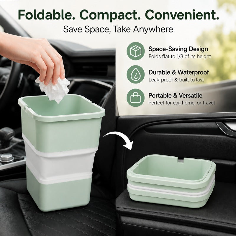 Portable Car Trash Bin