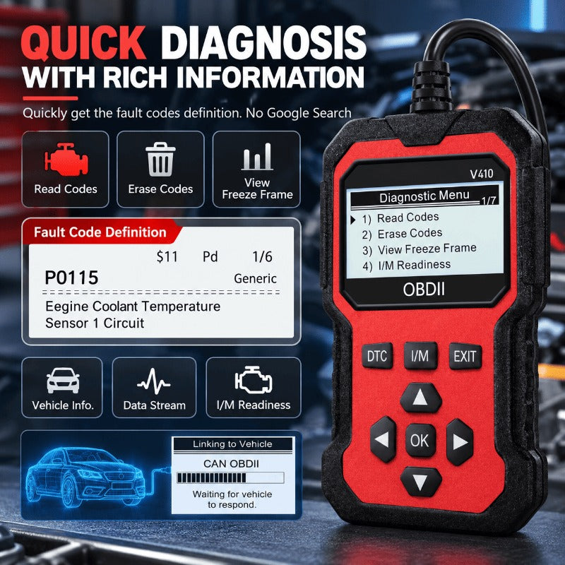 Plug Play OBDII Scanner