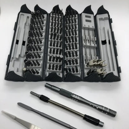 128-in-1 Screwdriver Set – Precision Household Repair Tool Kit