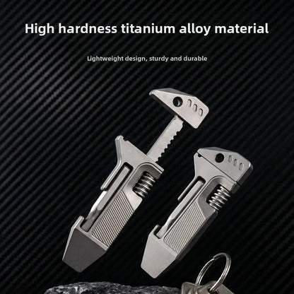 Titanium EDC Wrench Multi Tool with Screwdriver