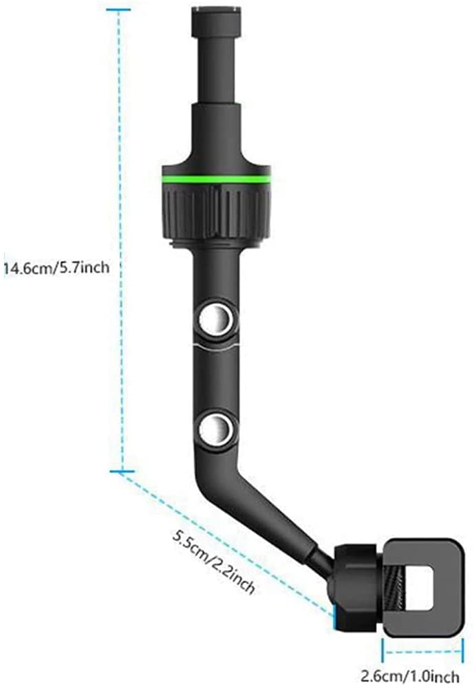 360° Rearview Mirror Phone Mount for Cars