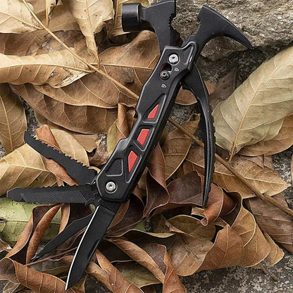 Portable Multifunctional Combination Tool and Emergency Hammer