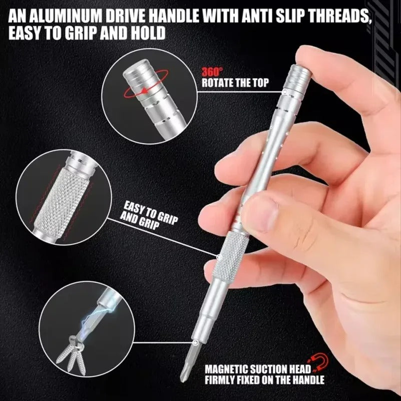 128-in-1 Screwdriver Set – Precision Household Repair Tool Kit
