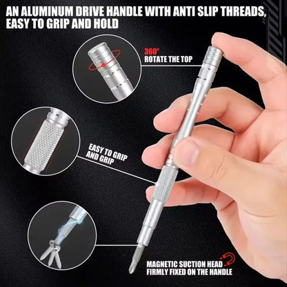 128-in-1 Screwdriver Set – Precision Household Repair Tool Kit