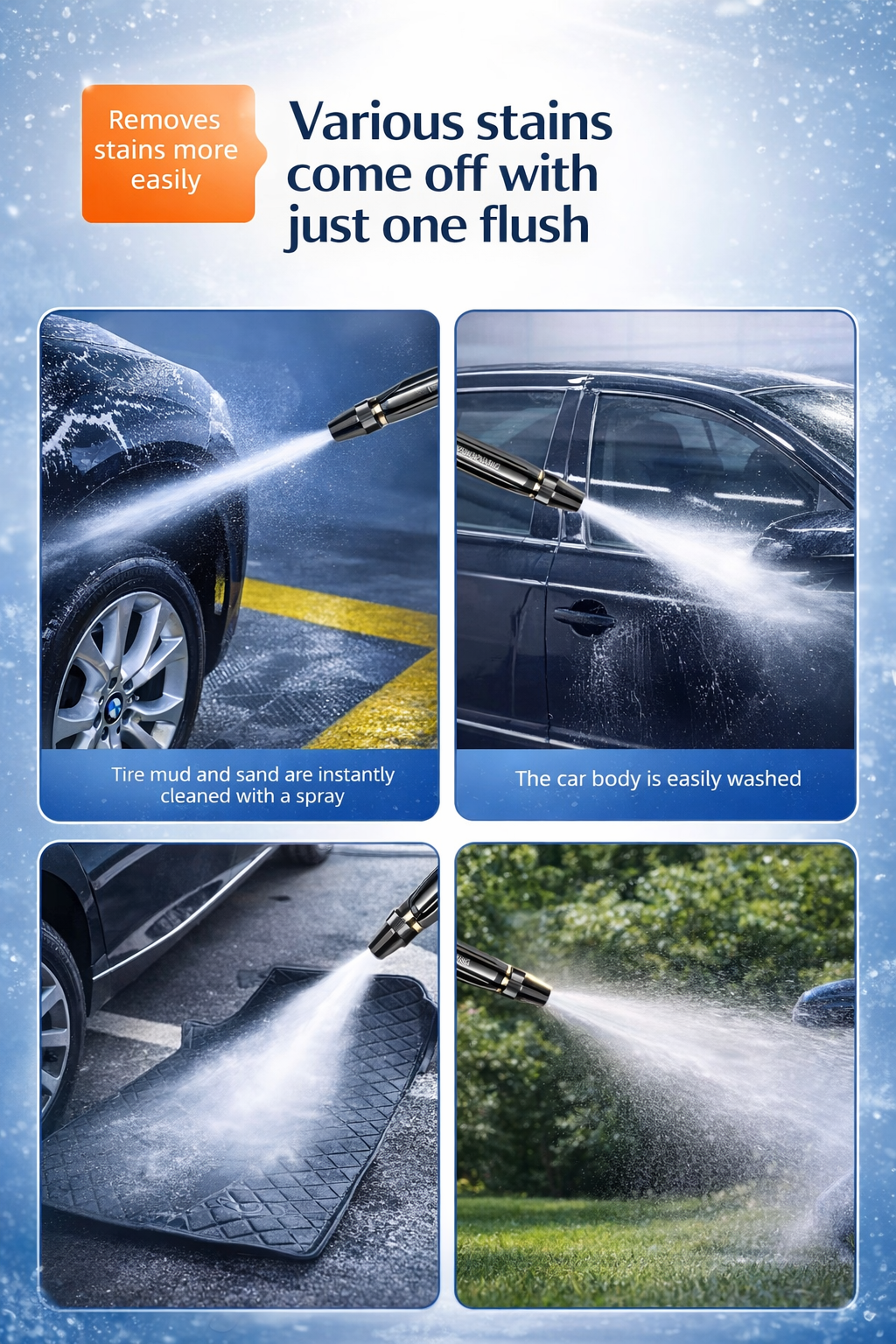 🔥 Last Day 65% OFF – Powerful High-Pressure Water Gun for Car Cleaning