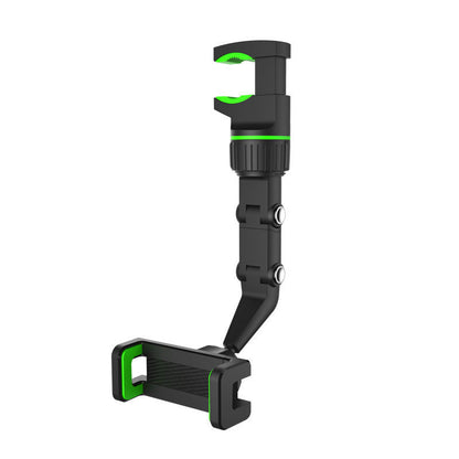 360° Rearview Mirror Phone Mount for Cars