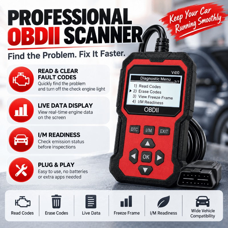 Plug Play OBDII Scanner