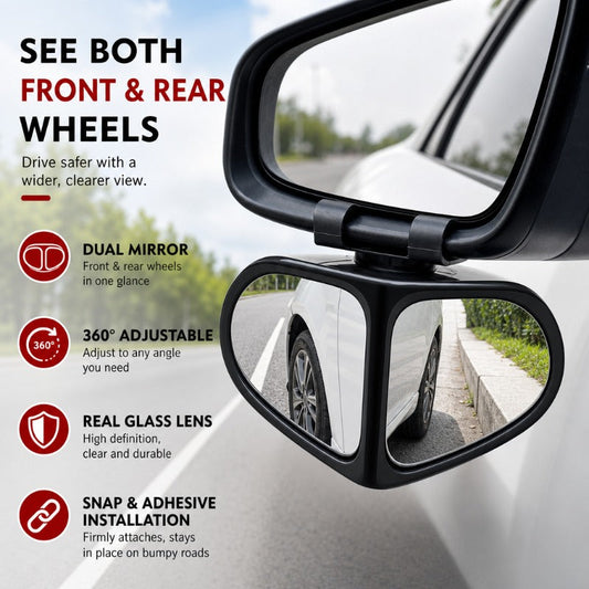 Dual View Blind Spot Mirrors