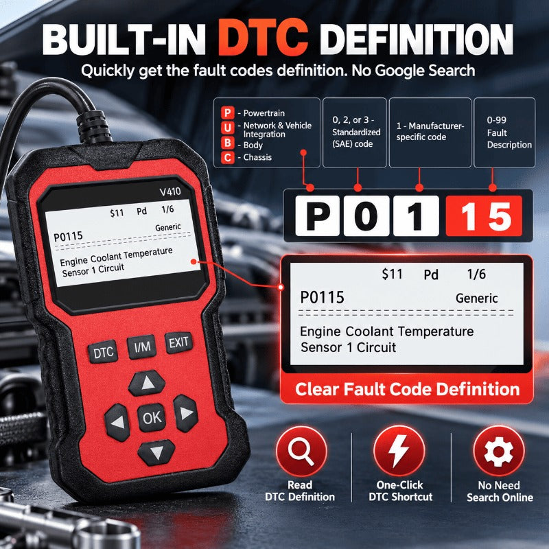 Plug Play OBDII Scanner