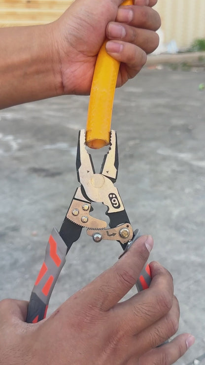 Self-Adjusting Ratchet Locking Pliers – Heavy-Duty Grip for Pipes, Nuts & Metalwork